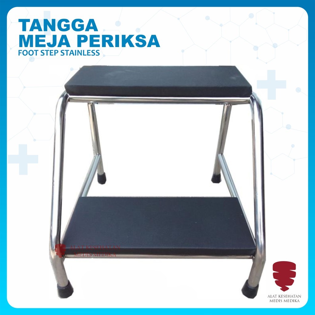 Tangga Meja Periksa Pijakan Foodstep Ranjang Bedtrap Examination Table Tempat Tidur UKS Bed Pasien T