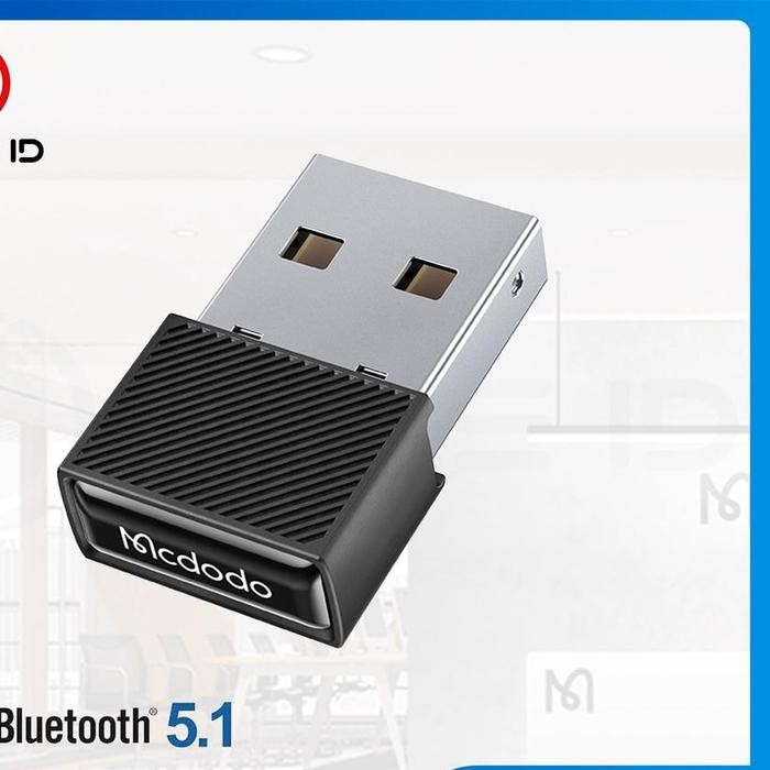 MCDODO OT-1580 USB Bluetooth 5.1 Dongle Wireless Adapter Receiver - 1580 DESKTOP, StandarNew