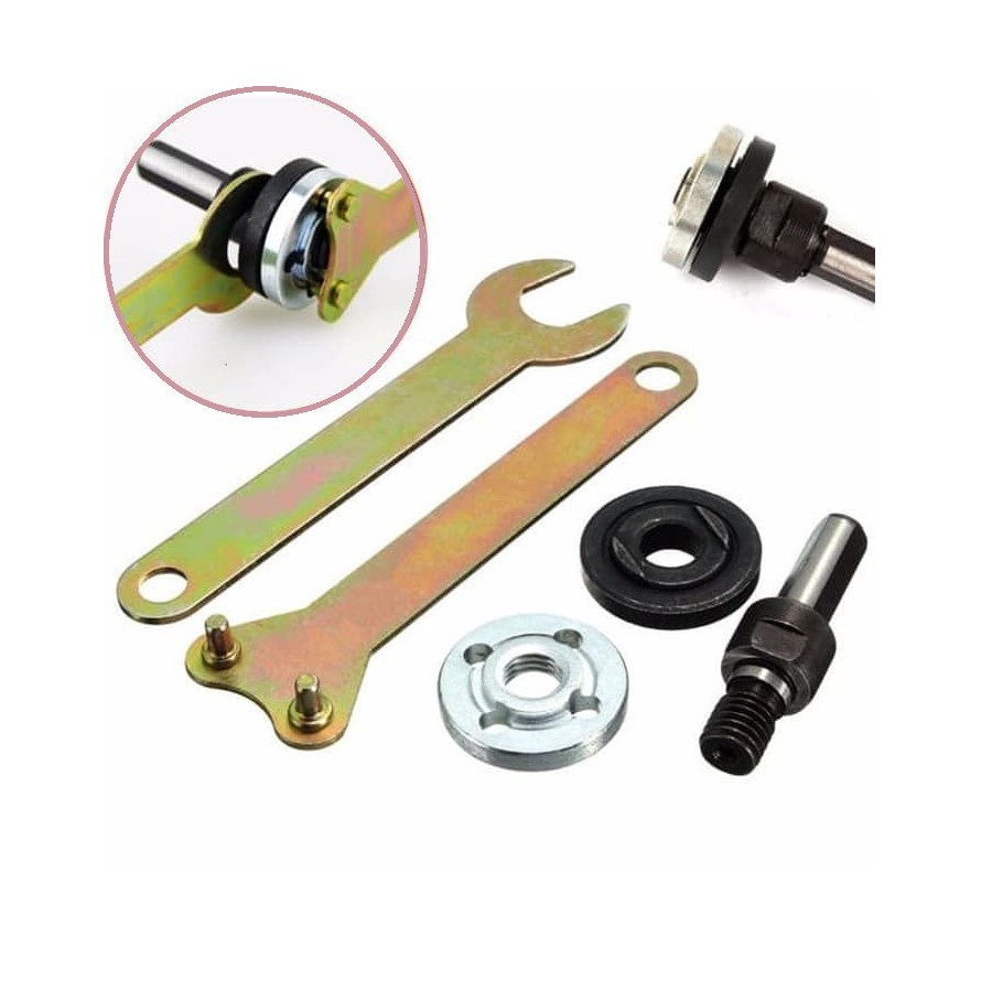 

Adapter arbor spindle / konverter Adaptor bor ke gerinda. sambungan bor jadi gerinda