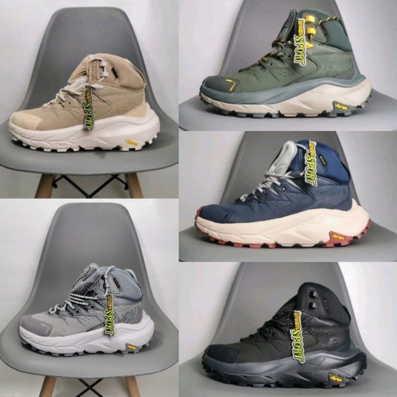 SEPATU HIKING HOKA ONE ONE KAHA 2 MID GTX