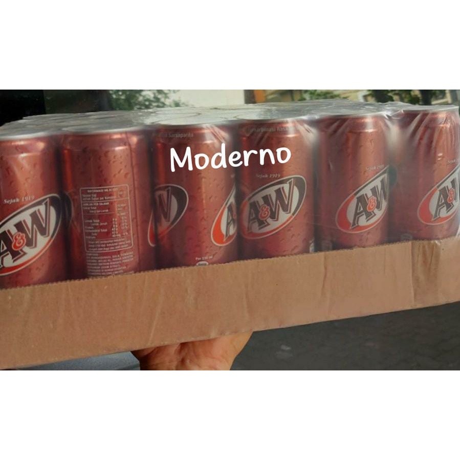 

A&W Sarsaparila 250 ml / Minuman soda AW 250ml
