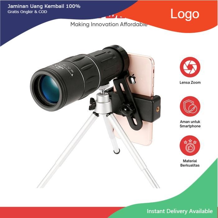 Lensa Tele Zoom 16X52 untuk Smartphone - KL1040