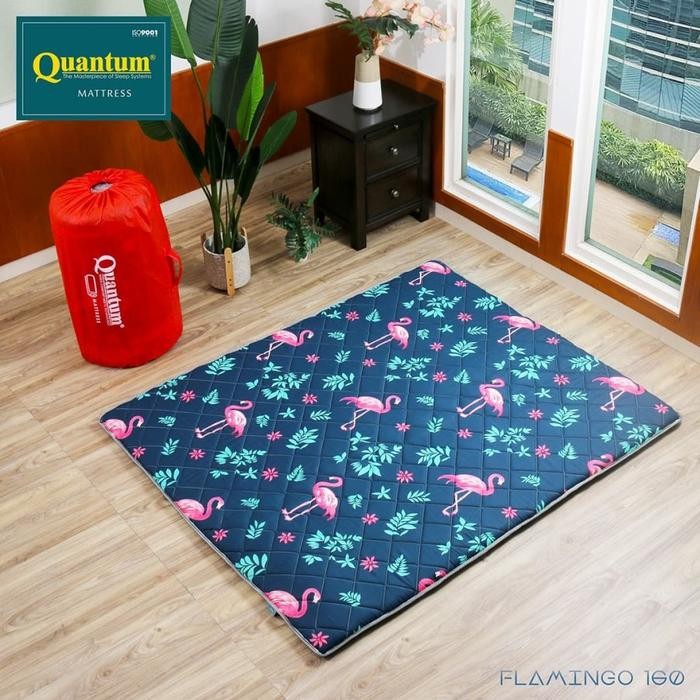 Kasur Lipat Lantai Quantum / Quantum Kasur Gulung 160 x 200 - FLAMINGO 160
