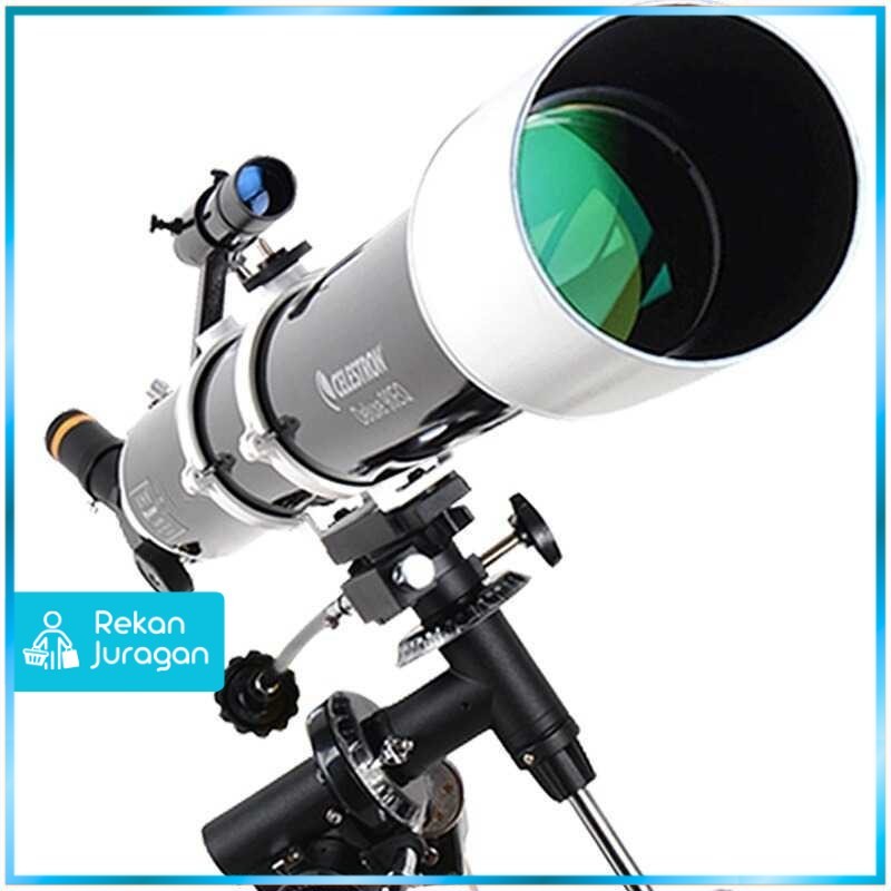 CELESTRON Astronomical Telescope Teropong Bintang - Deluxe 90EQ