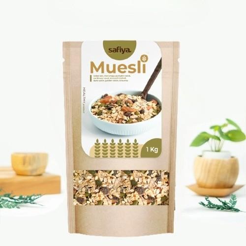 

Muesli 1 Kg Safiya Dried Fruit Mix Sereal - 1 Kg