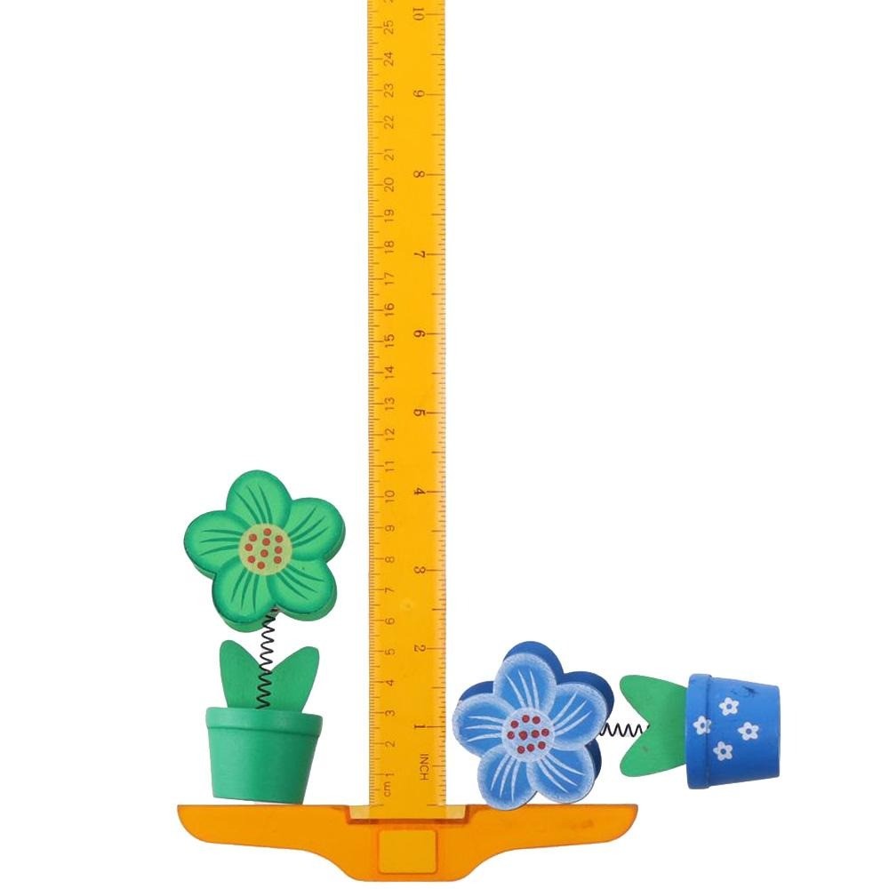 

6 Pcs Cute Flowers Wooden Place Card Holders Party Decoration Card Holders Memo Clip Holders Photo Display Wedding Table Decor