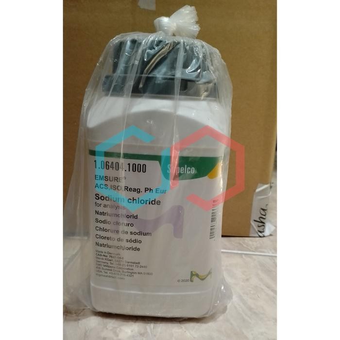 Merck Natrium Klorida / Sodium Chloride For Analysis 1kg / NaCl Merck 106404