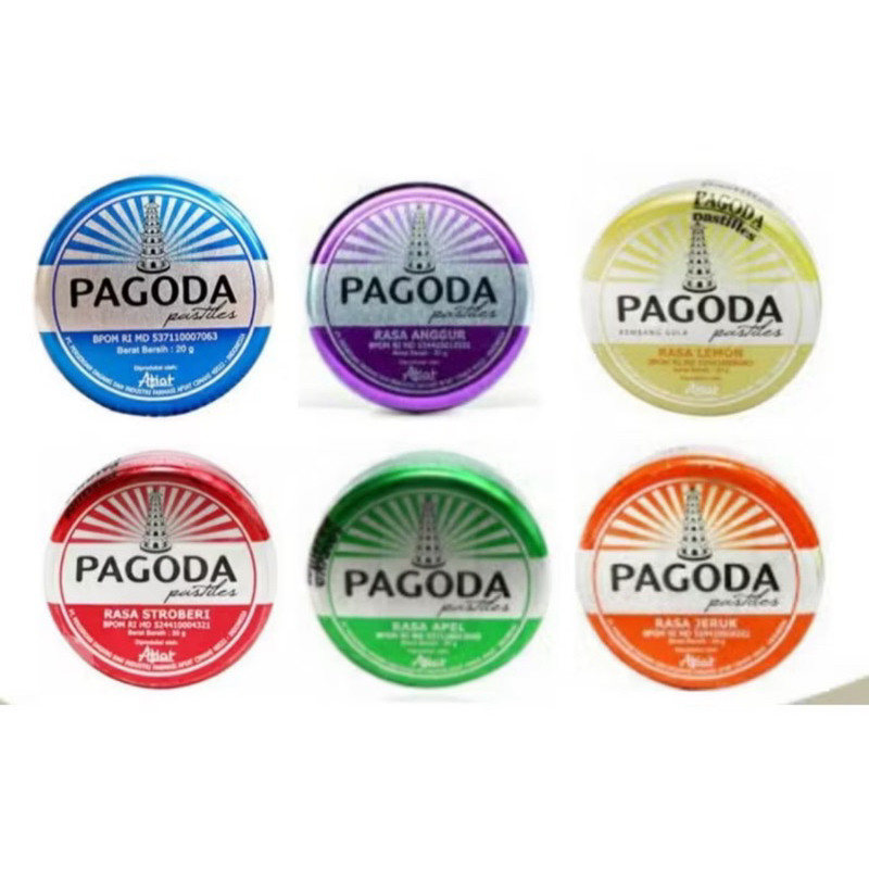 

Pagoda Pastiles 20gr Permen Pagoda.