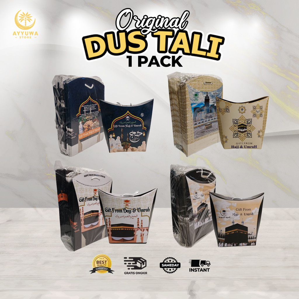 

DUS TALI MURAH BERMOTIF / TAS JINJING PRAKTIS / DUS PAKET OLEH OLEH HAJI DAN UMROH (ISI 25PCS DAN 50PCS)
