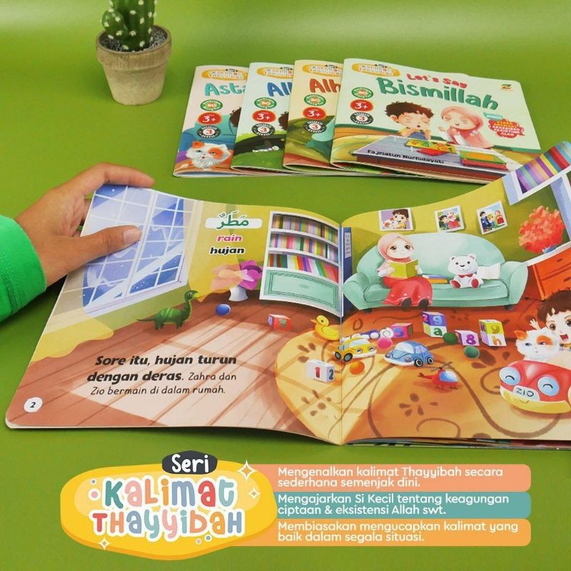 

Seri Kalimat Thayyibah (3+) isi 5 buku [Pustaka Hulwah x Ziyad]