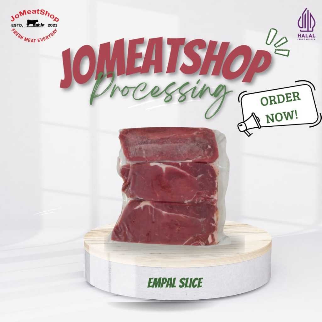 

JomeatShop I Daging sapi - Has Empal Potong I 500gr
