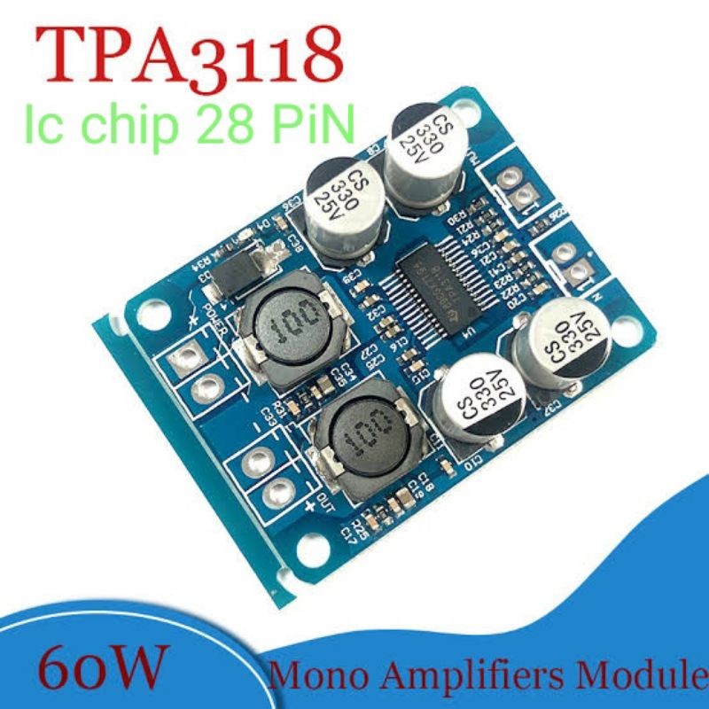 TPA 3118 Mono Amplifier Class D