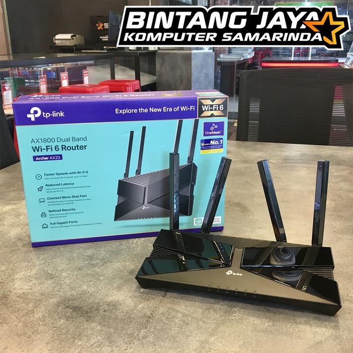 TP-LINK Archer AX23 AX1800 Dual-Band Wifi 6 Router Gigabit 4x Antena