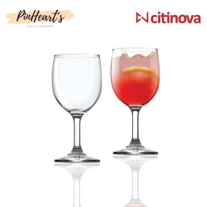 GELAS KACA Citinova SPRING 340ML ISI 6PCS | GELAS JUICE | GELAS WINE