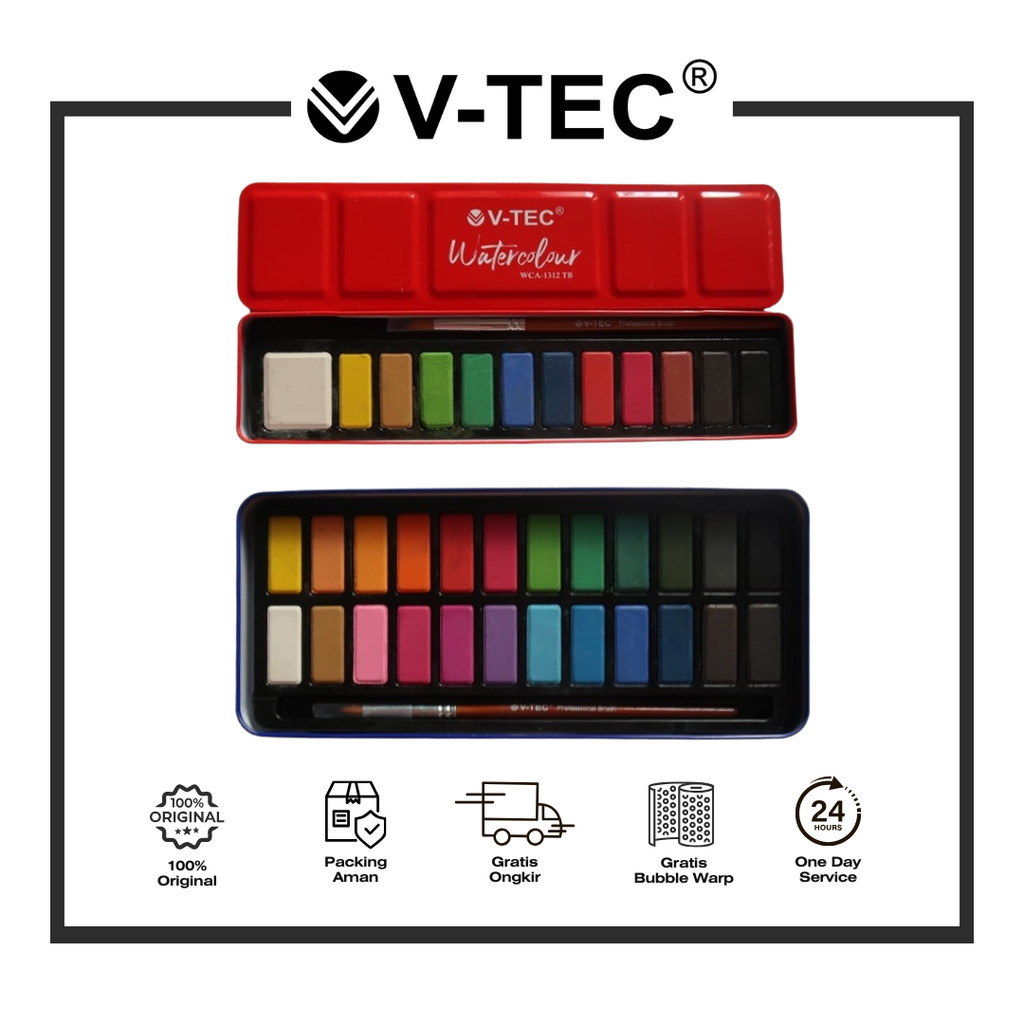

V-TEC WATER COLOUR CAT AIR TYPE WCA 1312 TB PCS