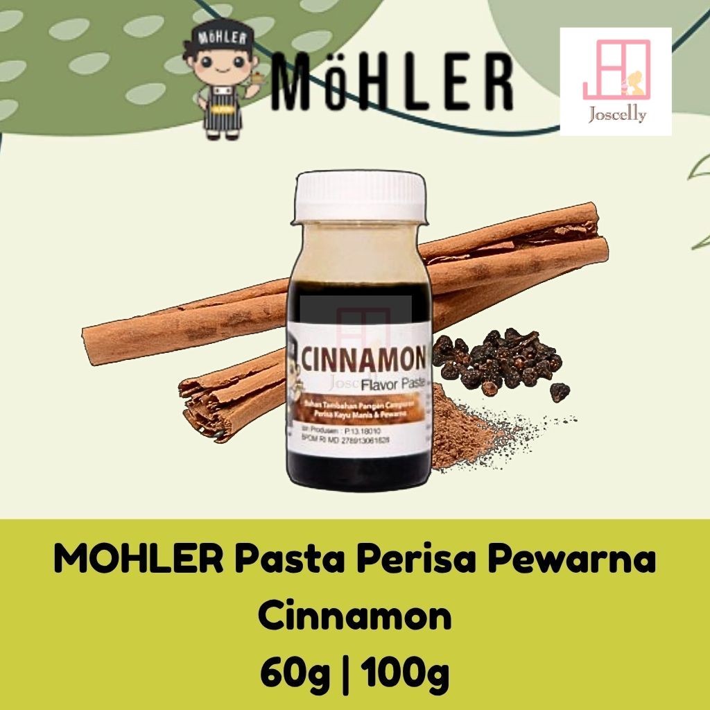 

JOSCELLY.ID MOHLER Pasta Perisa Pewarna Cinnamon