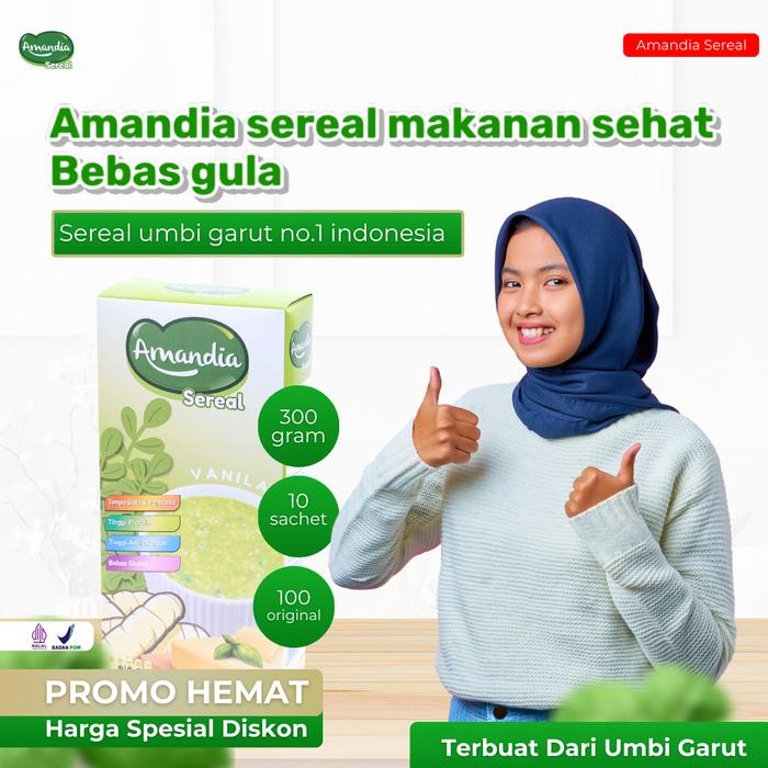 

AMANDIA SEREAL PAKET 1 BOX SEREAL SEHAT BEBAS GULA
