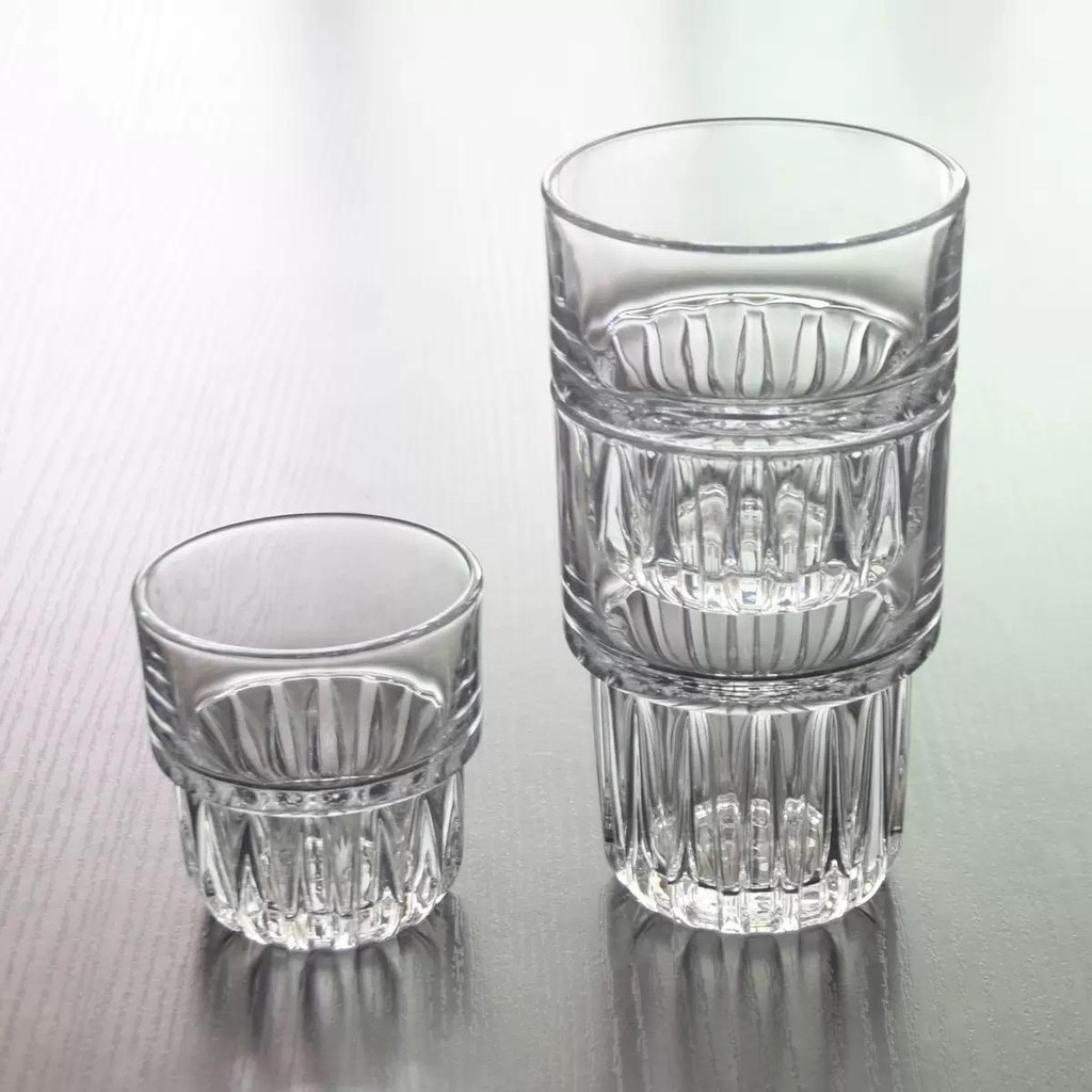 Gelas air gelas wiski gelas anggur gelas jus gelas makan susun pabrik penjualan langsung