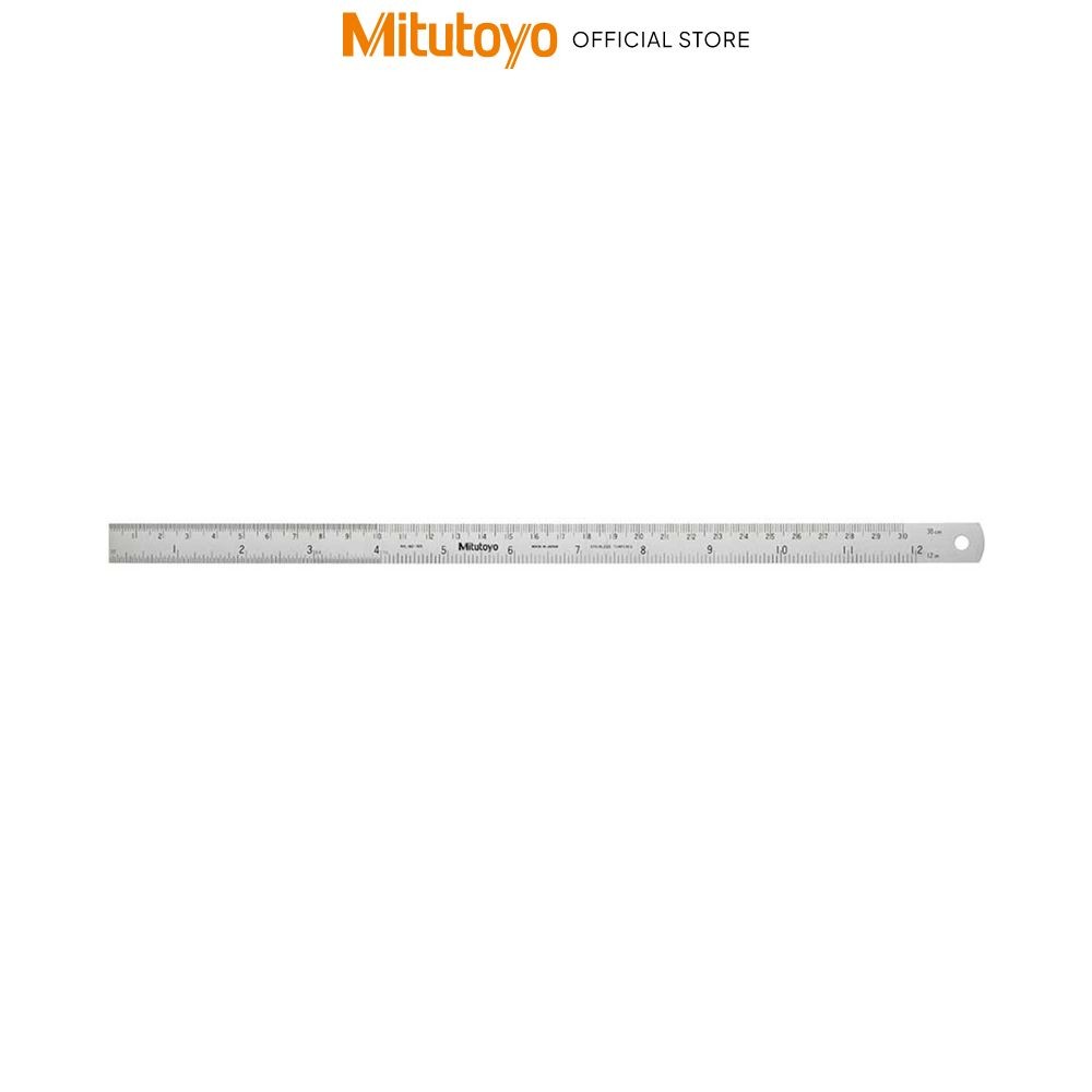 

Mitutoyo Penggaris Besi 12 inci/300 mm 182-305 Steel Ruler Penggaris Baja Alat Ukur Besi Penggaris Tahan Lama