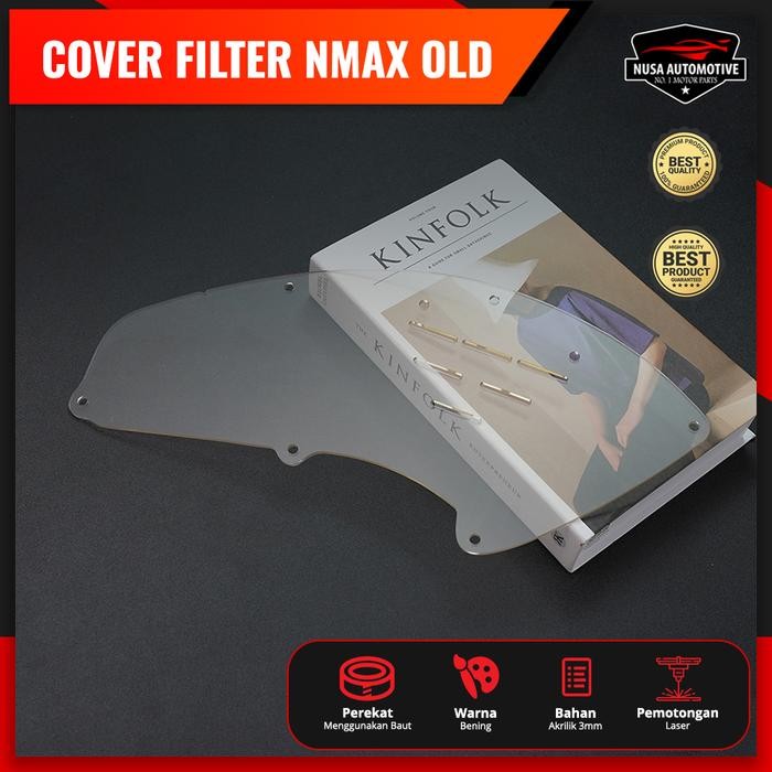 COVER FILTER UDARA NMAX NEW/OLD VARIASI MOTOR TUTUP FILTER UDARA NMAX by UC