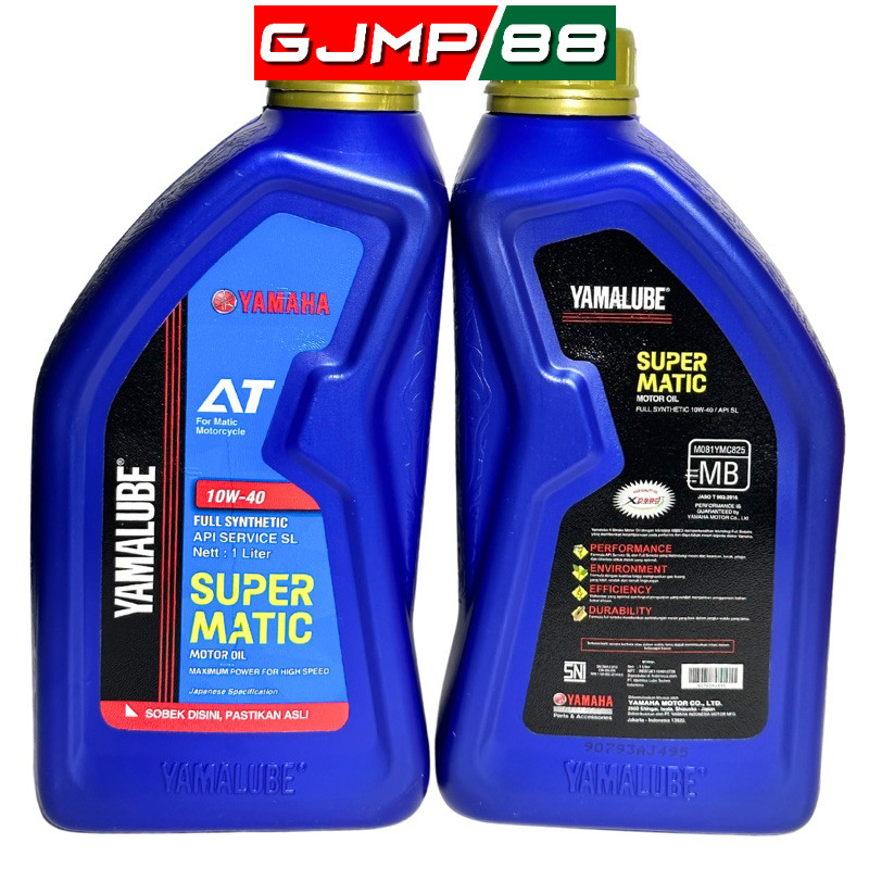 Oli Yamalube Super Matic1lt OLi Mesin Matic Yamalube Matic 1lt Oli Mesin NMax Aerox Yamalube Super M