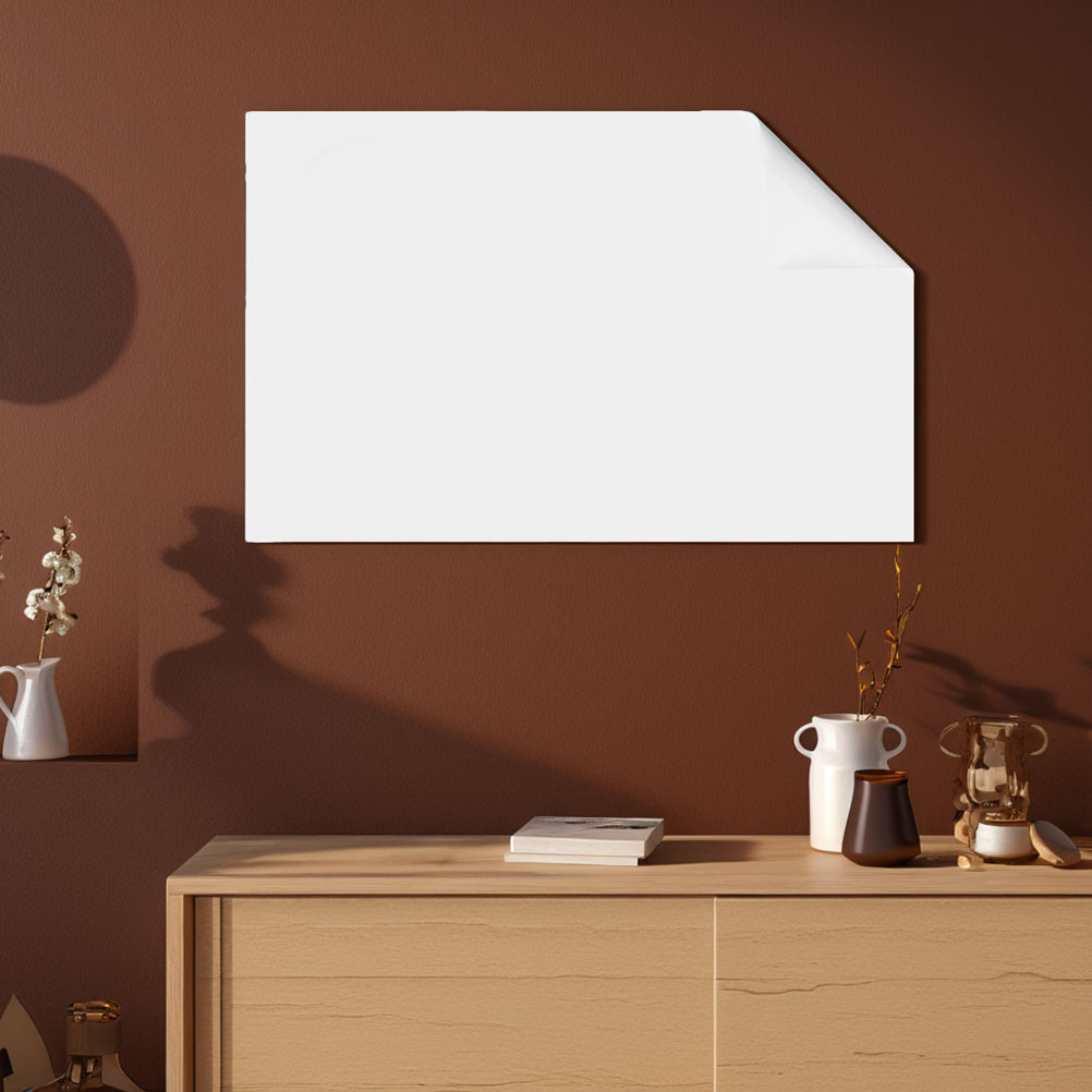 

Electrostatic Whiteboard Sticker Dry Erase Reusable Wall Mount Static Cling PP Material Large Size White Board Adhesion