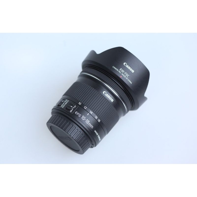 Lensa Wide Canon EF-S 10-18mm f/4-5.6 IS STM for Canon DSLR APSC & Full Frame - Terbaik Free Bonus B