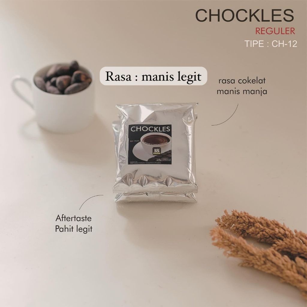 

Sachet CHOCKLES 40gr Tipe CH-12 (1 Pack Isi 5)