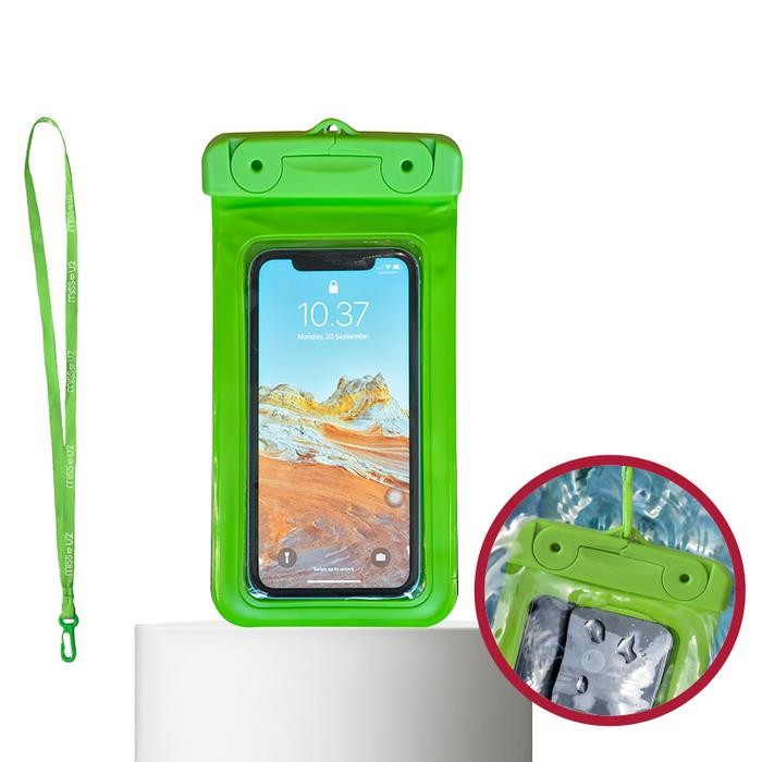 NG Waterproof Case Tishu-Casing Hp Anti Air - Miss U2 HijauNG