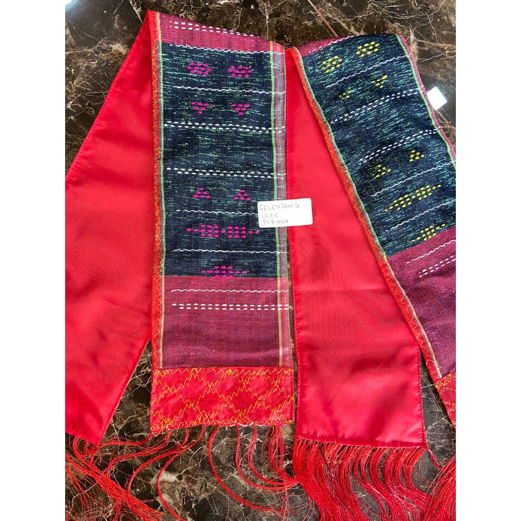 Selendang Ulos Sadum Batak Anak Dan Remaja / Ulos Batak Selendang PELANGI - ROGABE