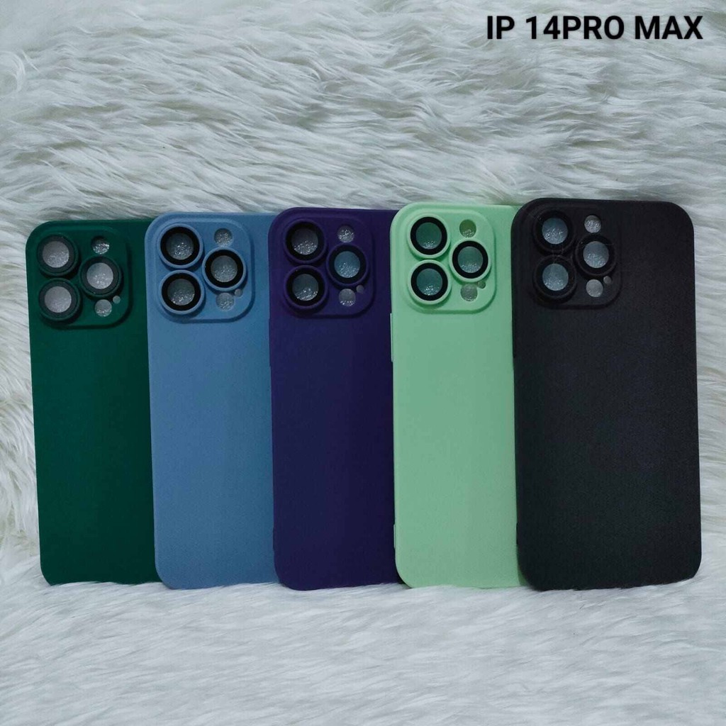 Softcase Lensa Pro Camera Liquin IPHON 14 PRO MAX Casing HP