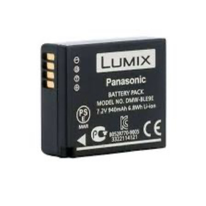 Baterai Lumix Panasonic DMW-BLE9E For Charger DE-GM1 Battery Camera LumixCO