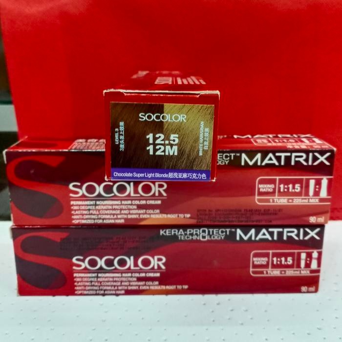 matrix socolor chocolate super light blonde 12.5/12M 90ml
