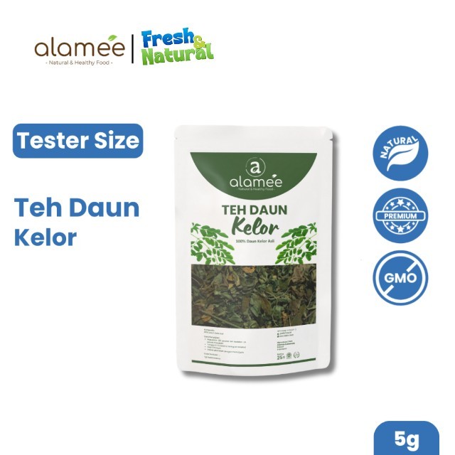 

Teh Daun Kelor Tea Bunga Herbal Alami Organic Natural Non Msg Siap Seduh 5gr fresh and natural