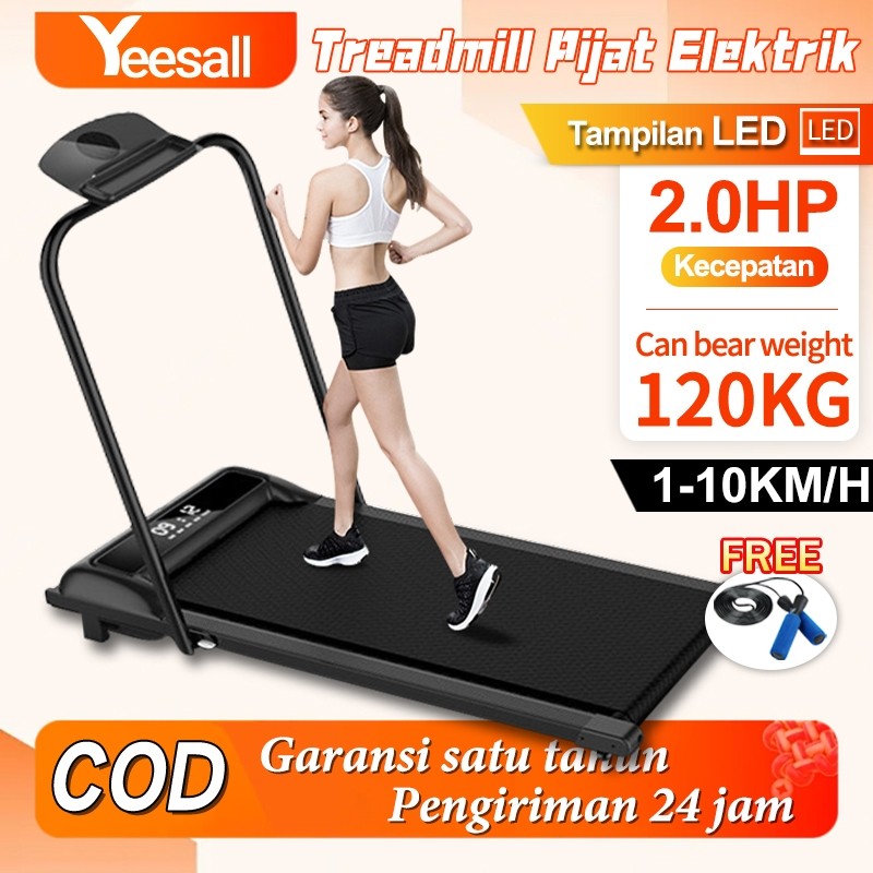 

Treadmill Electric Multifungsi 7 in 1-Alat Fitness / Gym Latihan Fisik Treadmill Kokoh