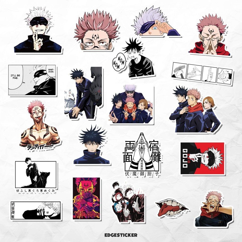 

Jujutsu Kaisen Anime Sticker Tumblr Aesthetic Sticker Hp