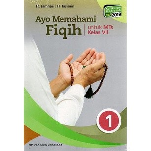 BUKU FIQIH MTS ERLANGGA KURIKULUM 2019 KELAS 7 8 9 REVISI TERBARU