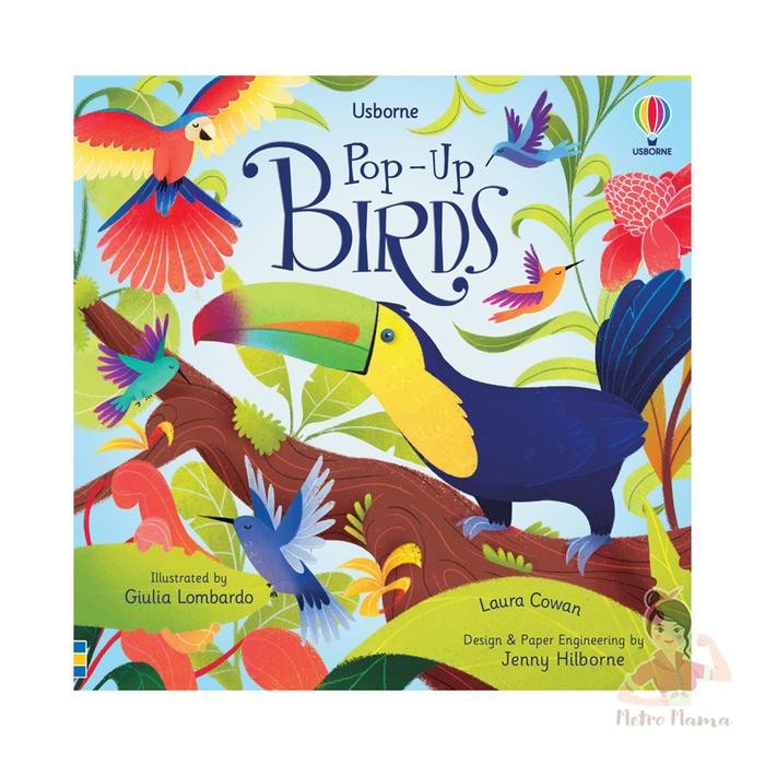 

Buku Usborne Pop Up 3D Edukasi Anak Berkualitas Hardcover - Birds