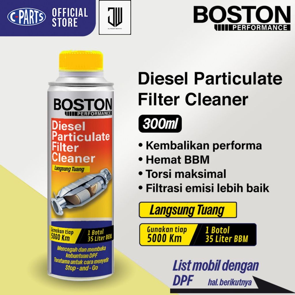 DPF Cleaner / Diesel Particulate Filter Cleaner 300ML BOSTON