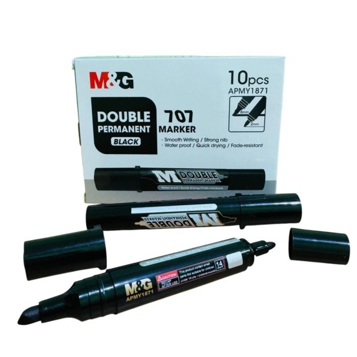 

M&G Double Permanent marker / spidol double permanent M&G 707