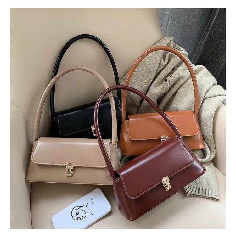 FLASH SALEBAO083 Tas bahu Wanita Shoulder Bag Wanita Tas Vintage Korea Shoulder Bag vintage Korea Sh