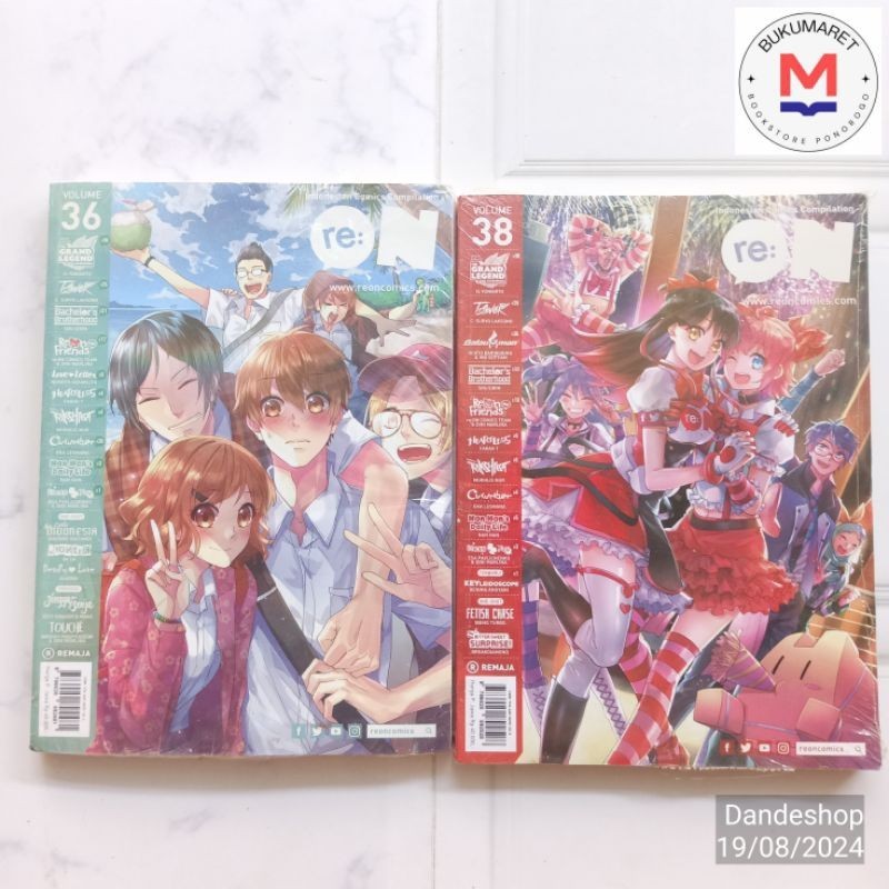 RE:ON Kompilasi Komik Indonesia - Majalah Reon Comics Re On