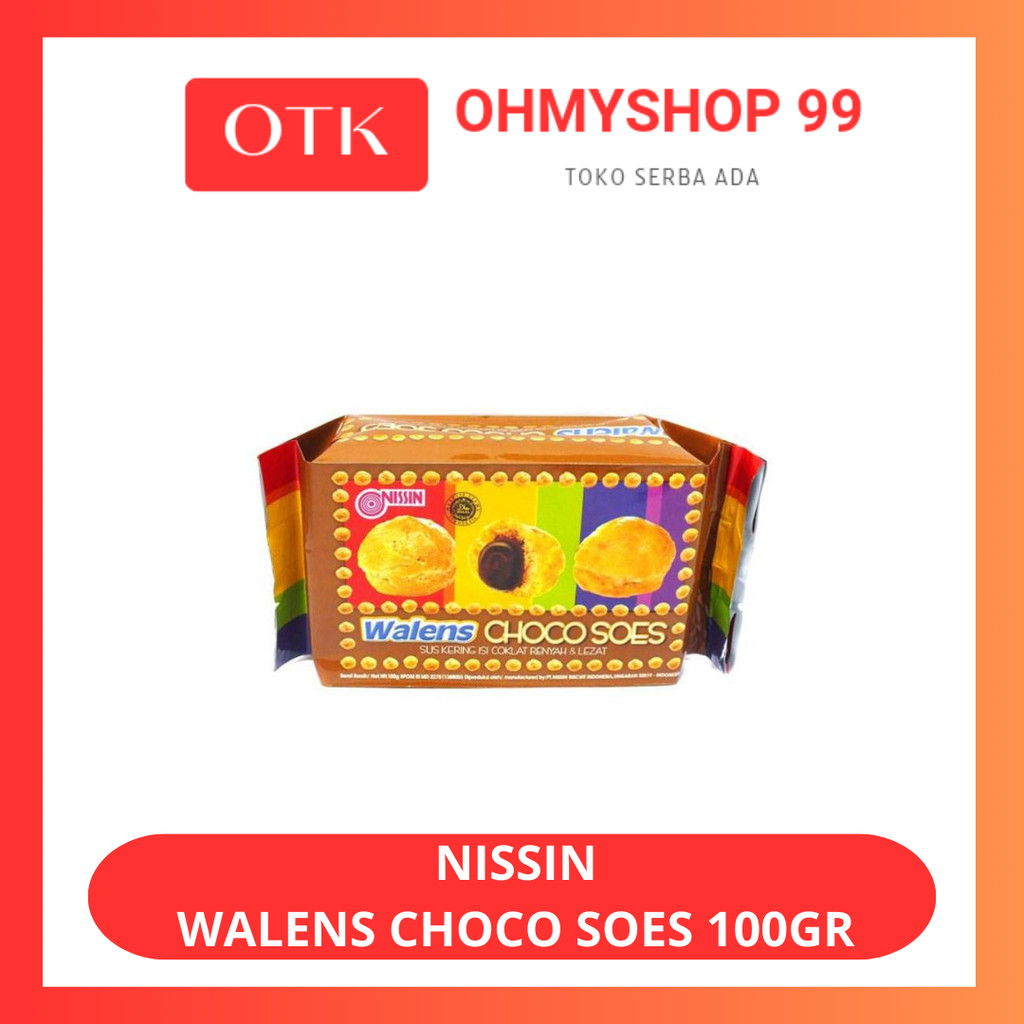 

NISSIN Wallens Choco Soes Biskuit 100gr