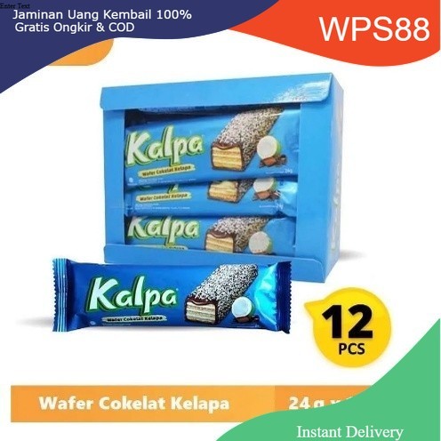 

KALPA WAFER COKELAT KELAPA / 1 BOX ISI 12 PCS