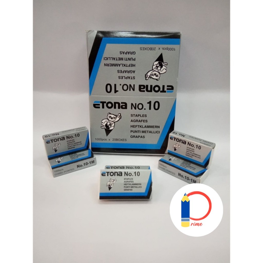 

Isi Straples Etona No 10 Kecil isi staples