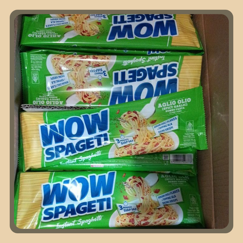

Wow Spageti Aglio Olio Mayora Mie