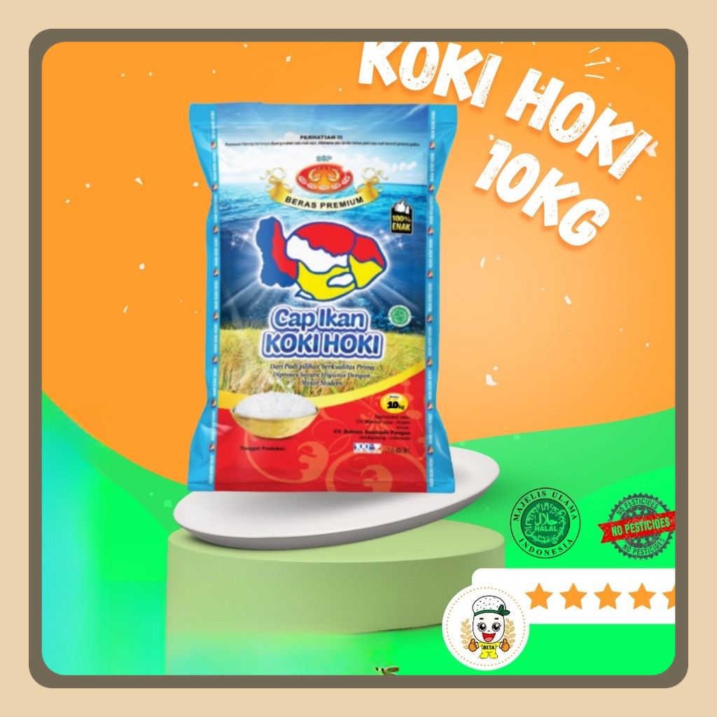 

BERAS CAP IKAN KOKI HOKI 10KG