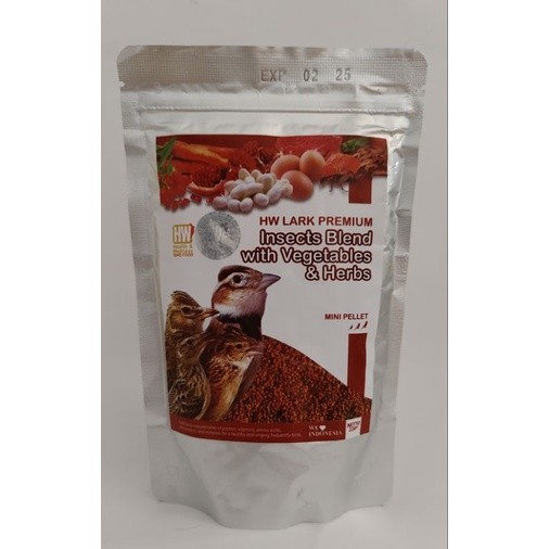 Hw Lark Premium | Pakan Burung Tinggi Protein | VOER BRANJANGAN | Pakan Burung Branjangan