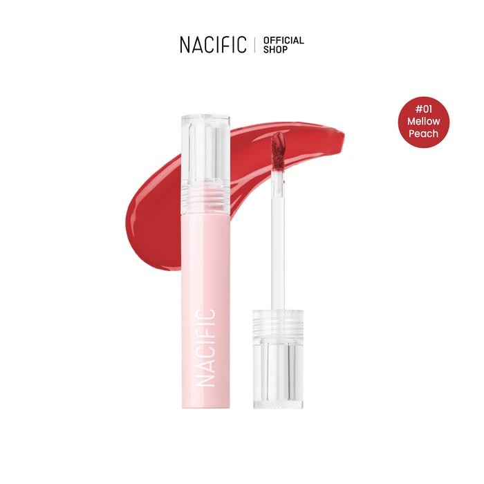 Nacific Glossy Mood Lip Tint - Mellow Peach
