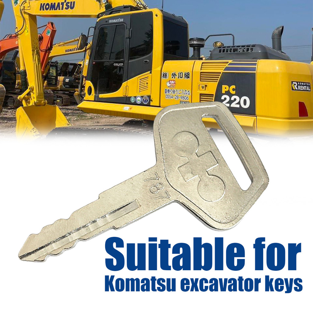 1pc kunci komatsu excavator Komatsu 787 master key komatsu original passion   master key amano